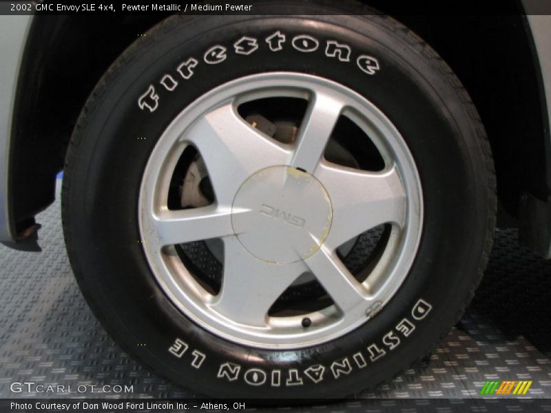 Pewter Metallic / Medium Pewter 2002 GMC Envoy SLE 4x4