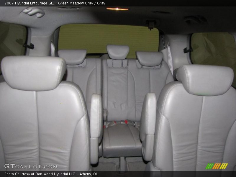 Green Meadow Gray / Gray 2007 Hyundai Entourage GLS