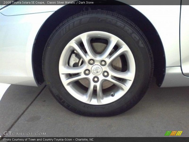 Classic Silver Metallic / Dark Stone 2008 Toyota Solara SE Coupe