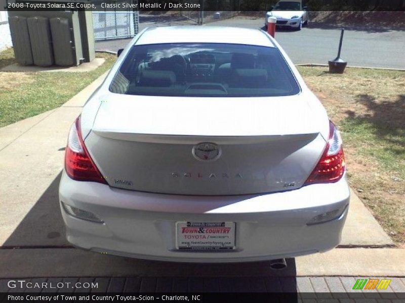 Classic Silver Metallic / Dark Stone 2008 Toyota Solara SE Coupe