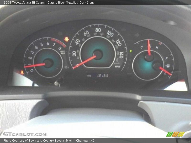Classic Silver Metallic / Dark Stone 2008 Toyota Solara SE Coupe