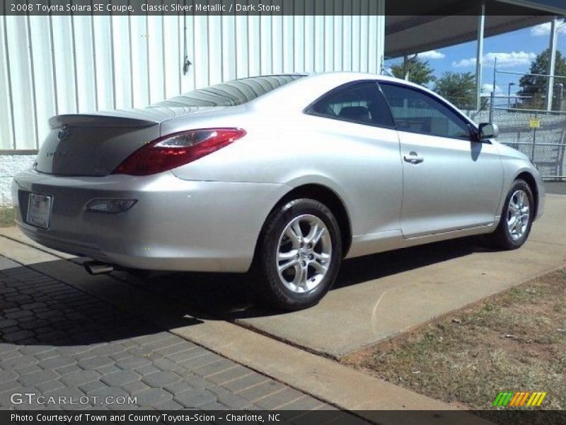 Classic Silver Metallic / Dark Stone 2008 Toyota Solara SE Coupe