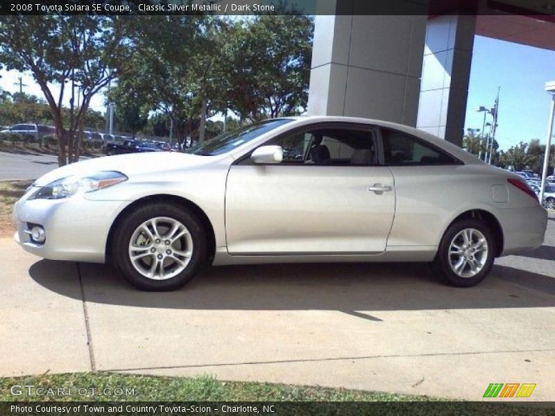 Classic Silver Metallic / Dark Stone 2008 Toyota Solara SE Coupe