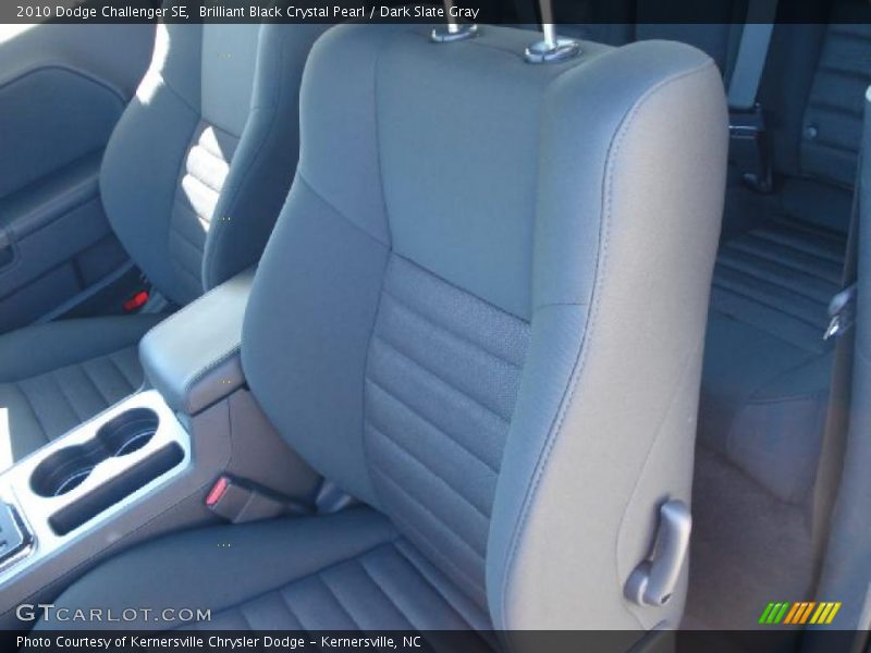 Brilliant Black Crystal Pearl / Dark Slate Gray 2010 Dodge Challenger SE