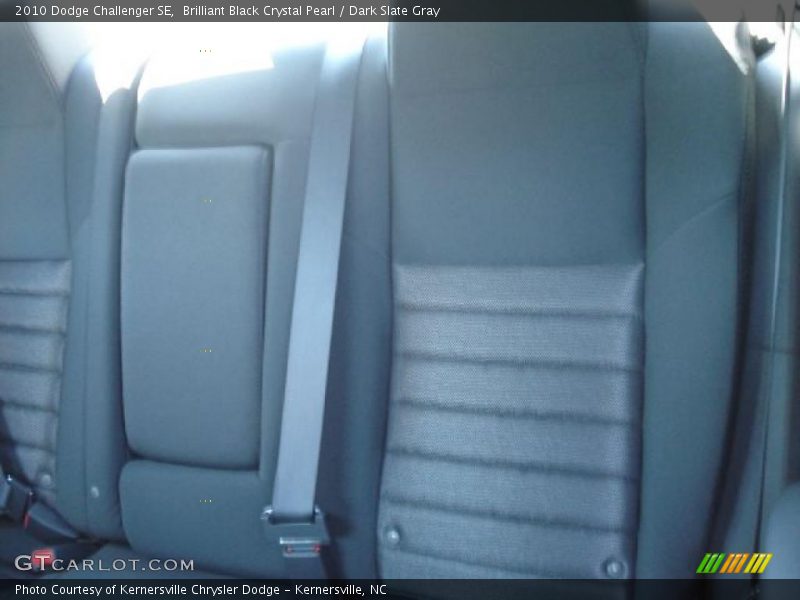 Brilliant Black Crystal Pearl / Dark Slate Gray 2010 Dodge Challenger SE