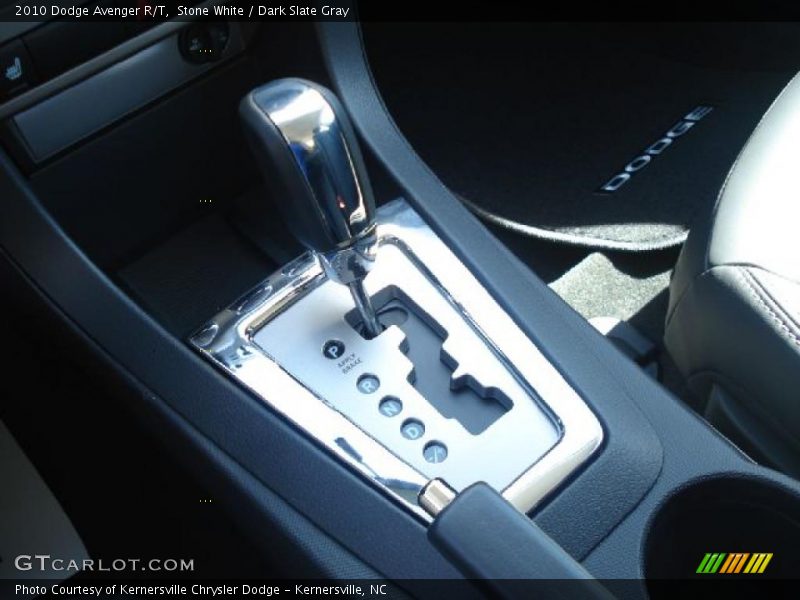 Stone White / Dark Slate Gray 2010 Dodge Avenger R/T