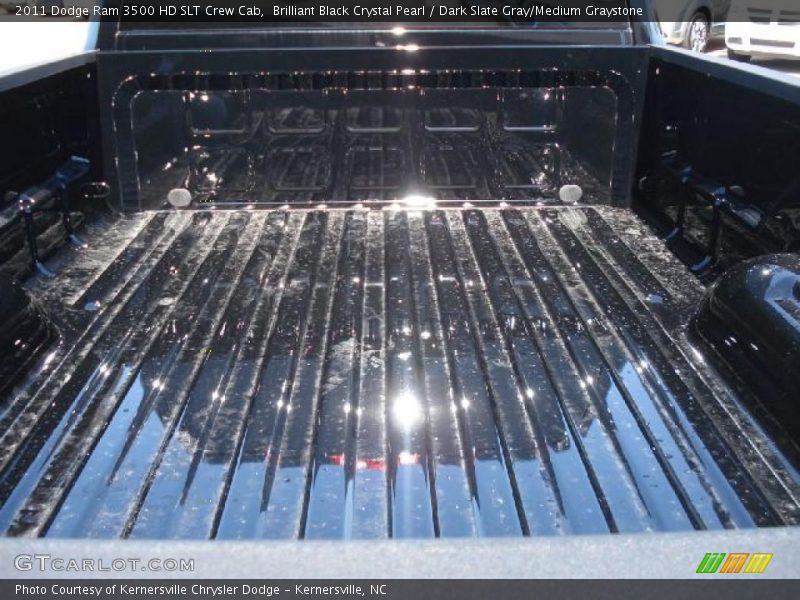 Brilliant Black Crystal Pearl / Dark Slate Gray/Medium Graystone 2011 Dodge Ram 3500 HD SLT Crew Cab