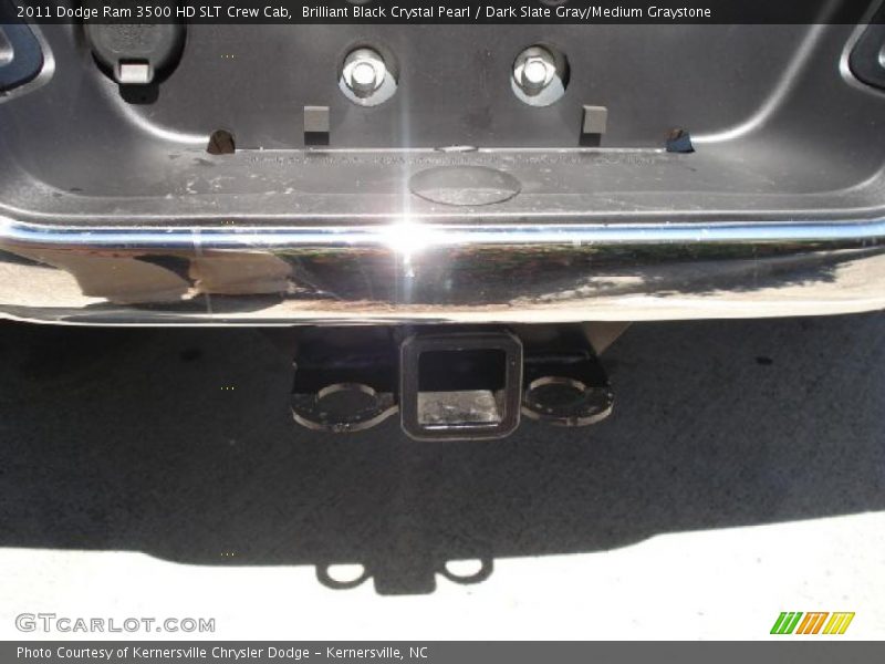 Brilliant Black Crystal Pearl / Dark Slate Gray/Medium Graystone 2011 Dodge Ram 3500 HD SLT Crew Cab