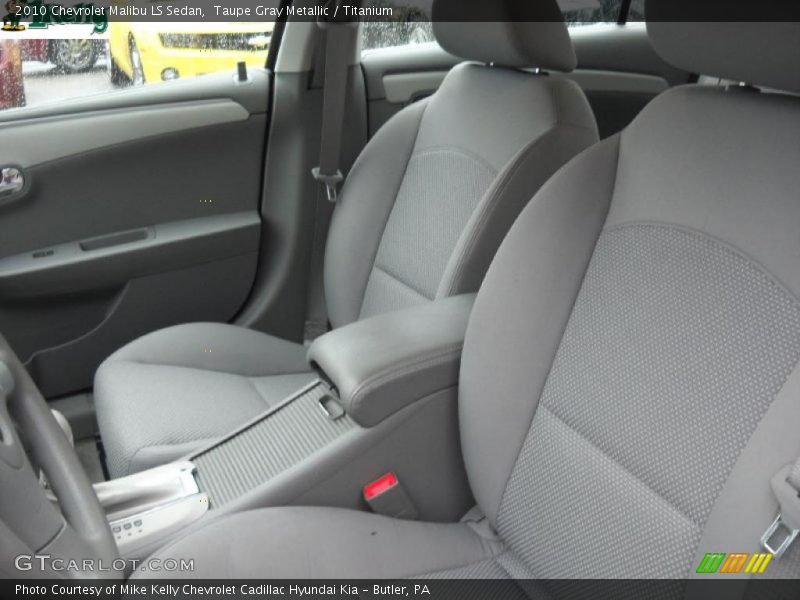 Taupe Gray Metallic / Titanium 2010 Chevrolet Malibu LS Sedan