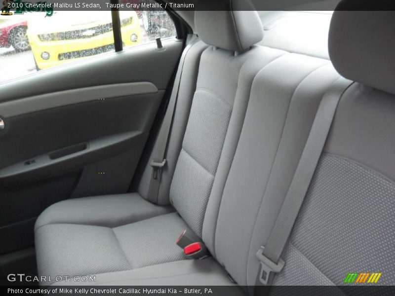 Taupe Gray Metallic / Titanium 2010 Chevrolet Malibu LS Sedan
