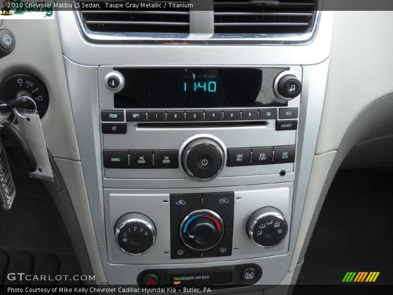 Taupe Gray Metallic / Titanium 2010 Chevrolet Malibu LS Sedan