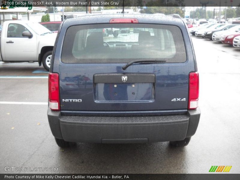 Modern Blue Pearl / Dark Slate Gray 2008 Dodge Nitro SXT 4x4