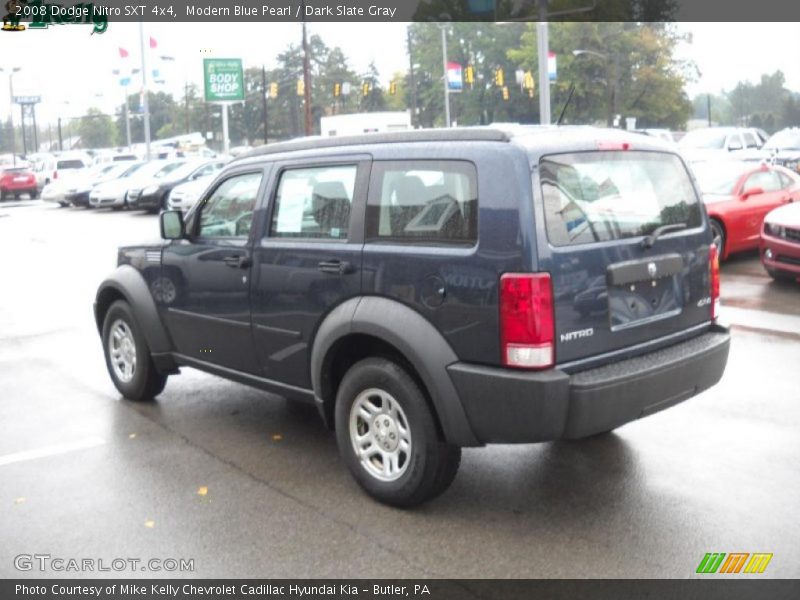 Modern Blue Pearl / Dark Slate Gray 2008 Dodge Nitro SXT 4x4