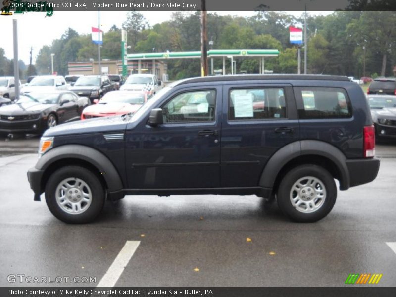 Modern Blue Pearl / Dark Slate Gray 2008 Dodge Nitro SXT 4x4