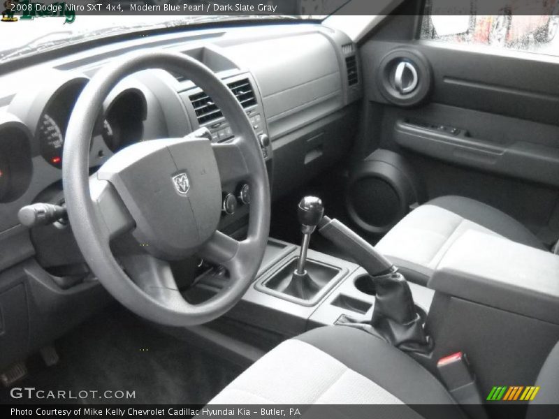 Modern Blue Pearl / Dark Slate Gray 2008 Dodge Nitro SXT 4x4