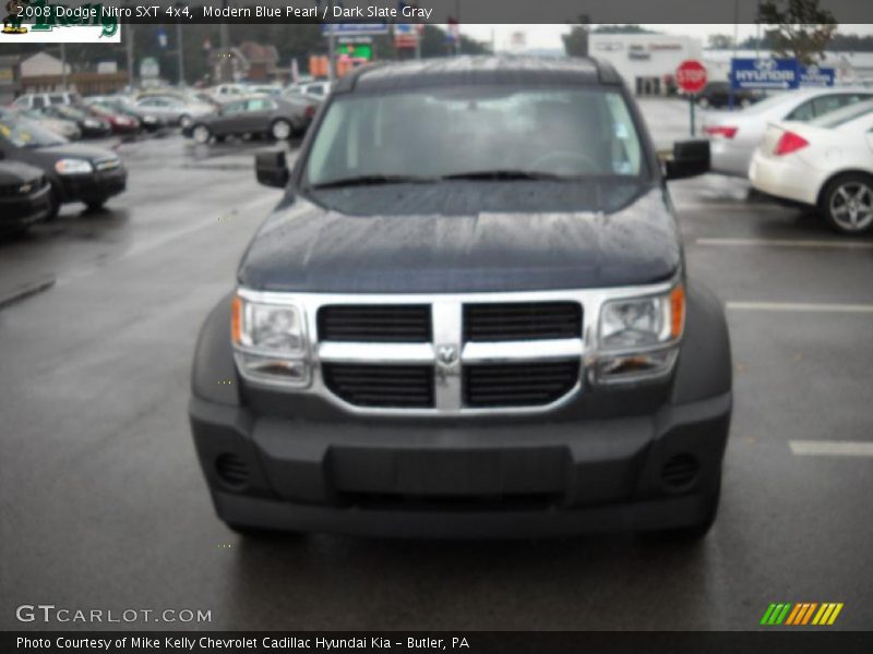 Modern Blue Pearl / Dark Slate Gray 2008 Dodge Nitro SXT 4x4