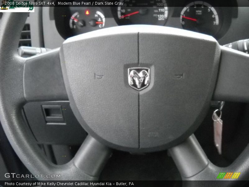 Modern Blue Pearl / Dark Slate Gray 2008 Dodge Nitro SXT 4x4