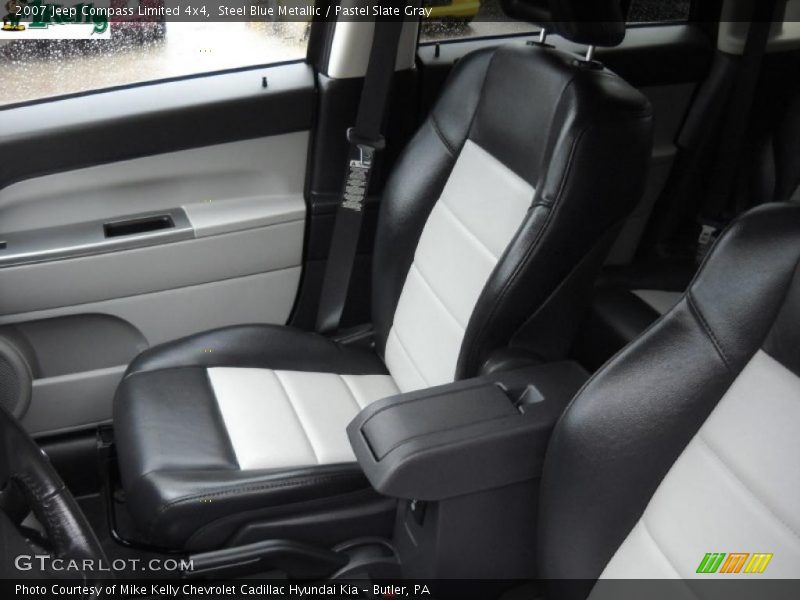 Steel Blue Metallic / Pastel Slate Gray 2007 Jeep Compass Limited 4x4