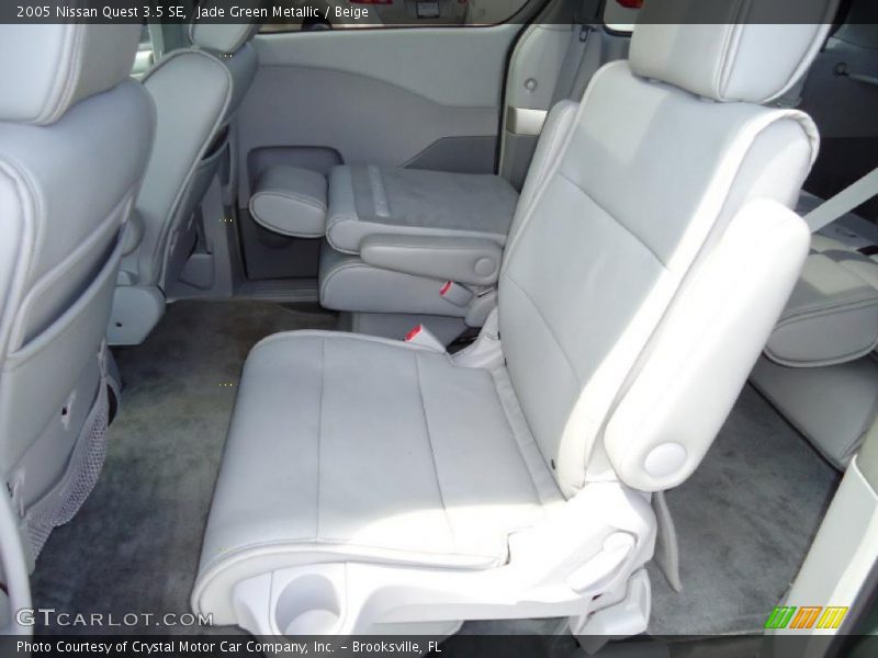 Jade Green Metallic / Beige 2005 Nissan Quest 3.5 SE