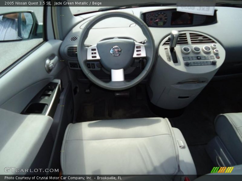 Jade Green Metallic / Beige 2005 Nissan Quest 3.5 SE