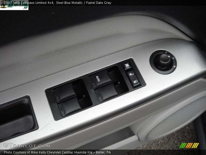 Steel Blue Metallic / Pastel Slate Gray 2007 Jeep Compass Limited 4x4