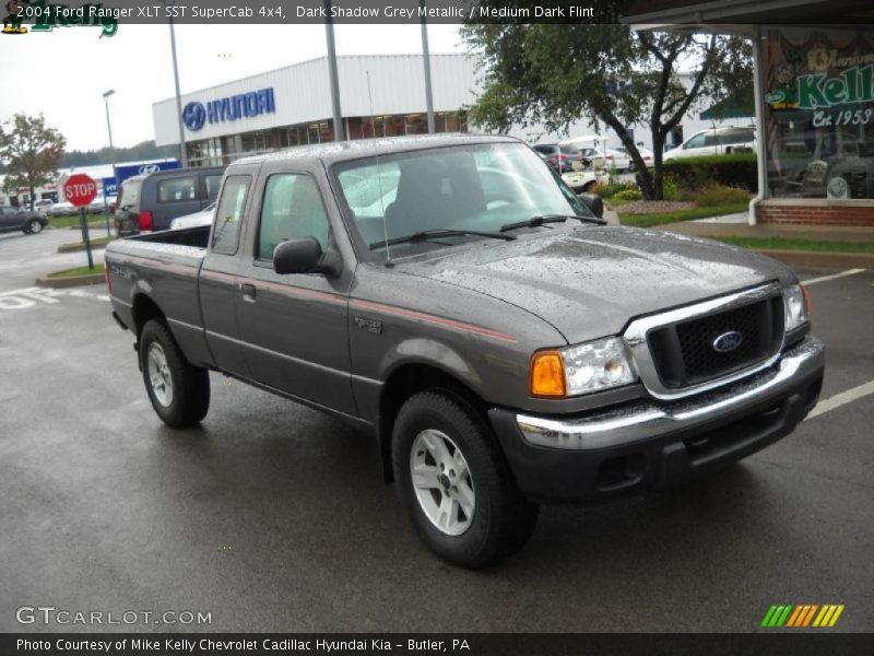 Dark Shadow Grey Metallic / Medium Dark Flint 2004 Ford Ranger XLT SST SuperCab 4x4