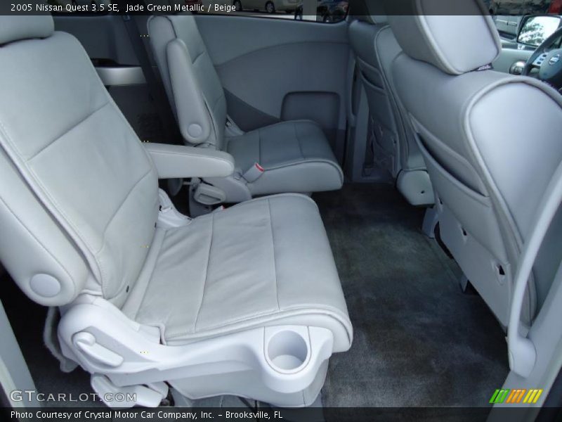 Jade Green Metallic / Beige 2005 Nissan Quest 3.5 SE