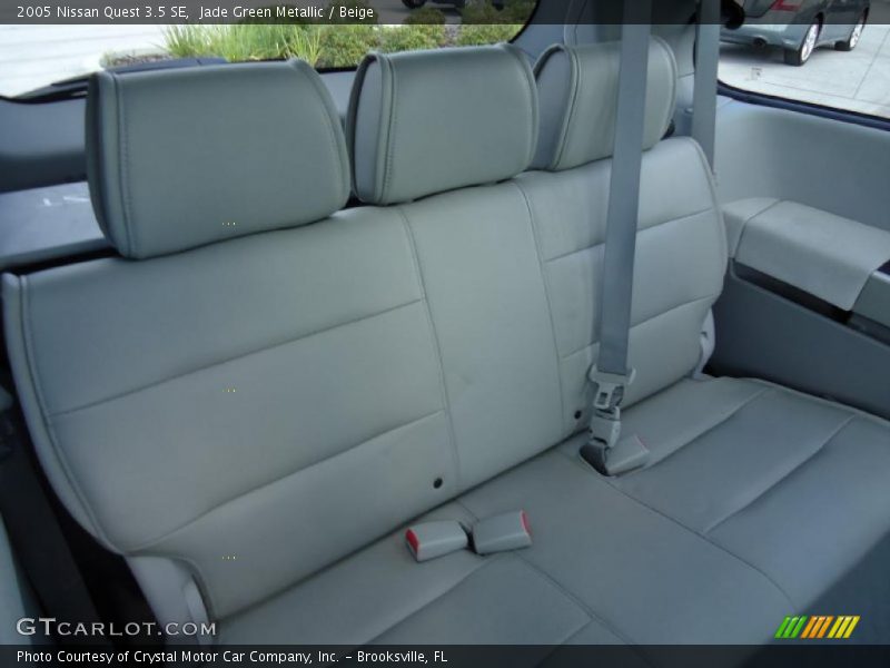 Jade Green Metallic / Beige 2005 Nissan Quest 3.5 SE