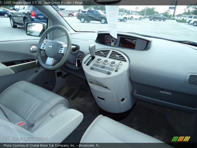 Jade Green Metallic / Beige 2005 Nissan Quest 3.5 SE
