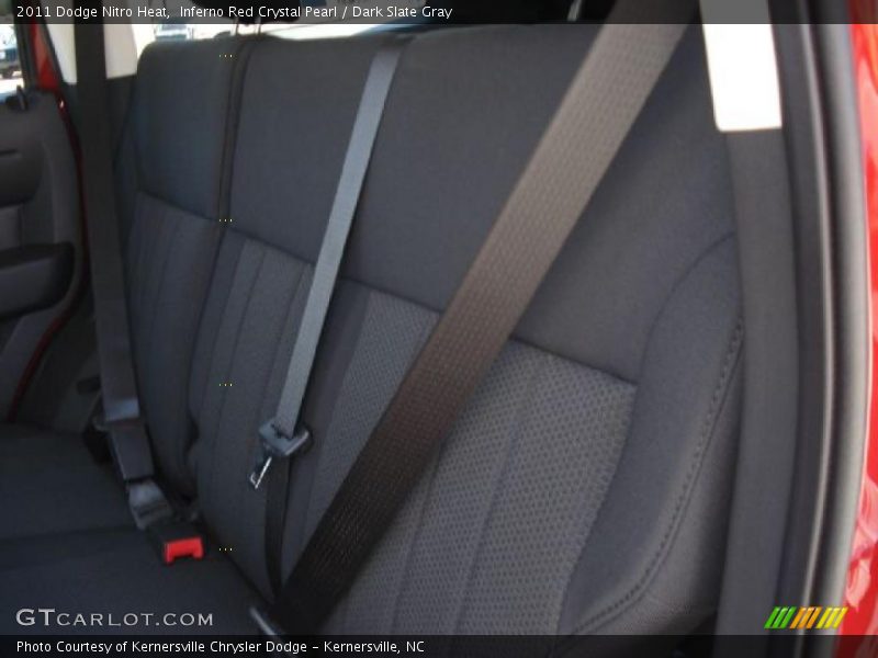 Inferno Red Crystal Pearl / Dark Slate Gray 2011 Dodge Nitro Heat