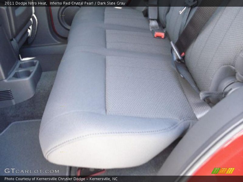 Inferno Red Crystal Pearl / Dark Slate Gray 2011 Dodge Nitro Heat
