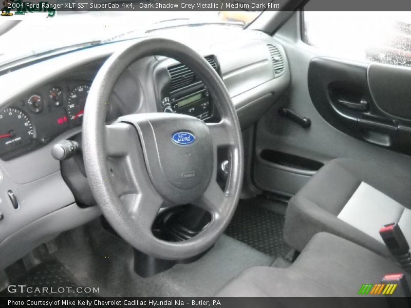 Dark Shadow Grey Metallic / Medium Dark Flint 2004 Ford Ranger XLT SST SuperCab 4x4