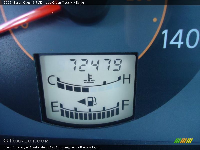 Jade Green Metallic / Beige 2005 Nissan Quest 3.5 SE