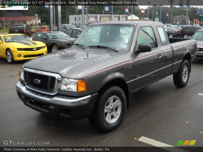 Dark Shadow Grey Metallic / Medium Dark Flint 2004 Ford Ranger XLT SST SuperCab 4x4
