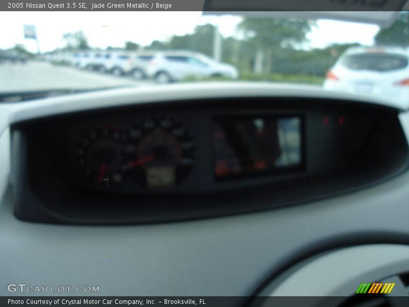 Jade Green Metallic / Beige 2005 Nissan Quest 3.5 SE