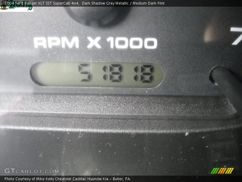 Dark Shadow Grey Metallic / Medium Dark Flint 2004 Ford Ranger XLT SST SuperCab 4x4