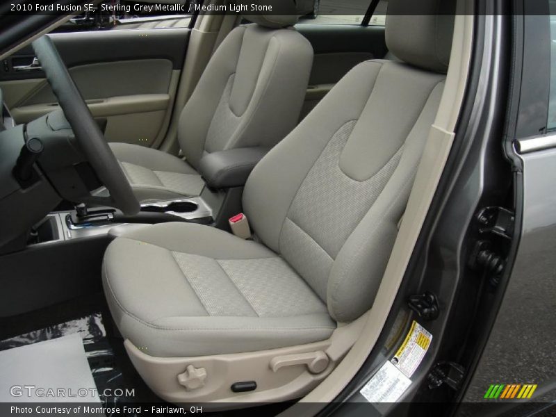 Sterling Grey Metallic / Medium Light Stone 2010 Ford Fusion SE