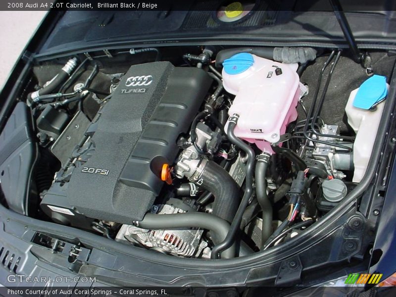 Brilliant Black / Beige 2008 Audi A4 2.0T Cabriolet