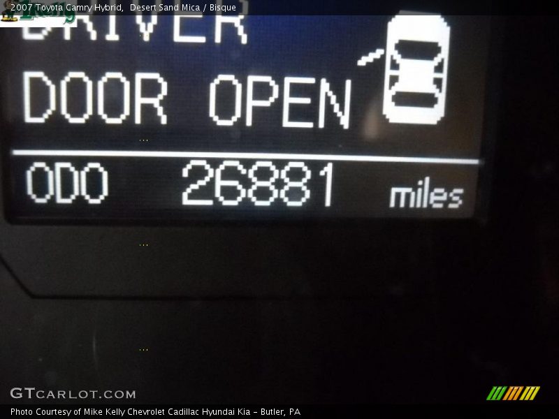 Desert Sand Mica / Bisque 2007 Toyota Camry Hybrid