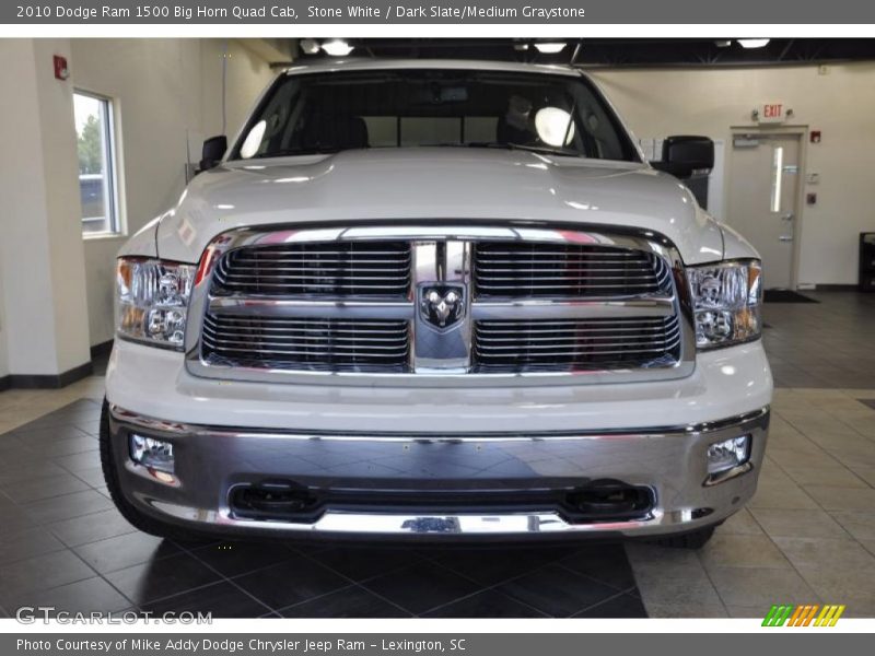 Stone White / Dark Slate/Medium Graystone 2010 Dodge Ram 1500 Big Horn Quad Cab