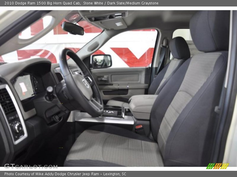 Stone White / Dark Slate/Medium Graystone 2010 Dodge Ram 1500 Big Horn Quad Cab