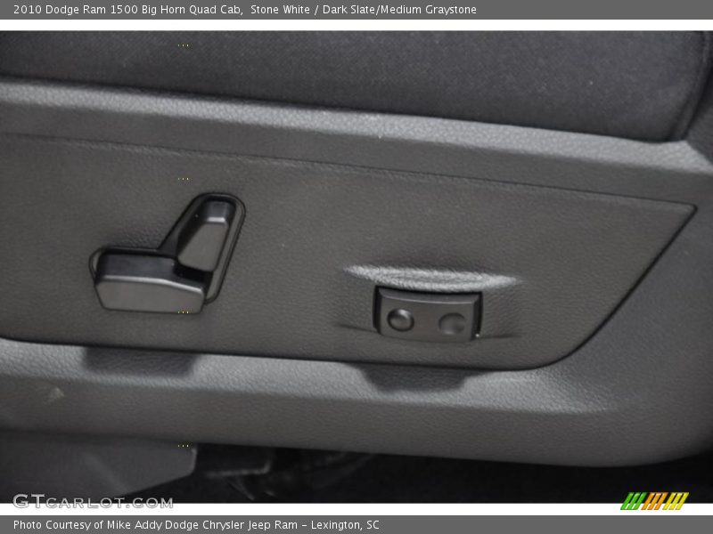 Stone White / Dark Slate/Medium Graystone 2010 Dodge Ram 1500 Big Horn Quad Cab