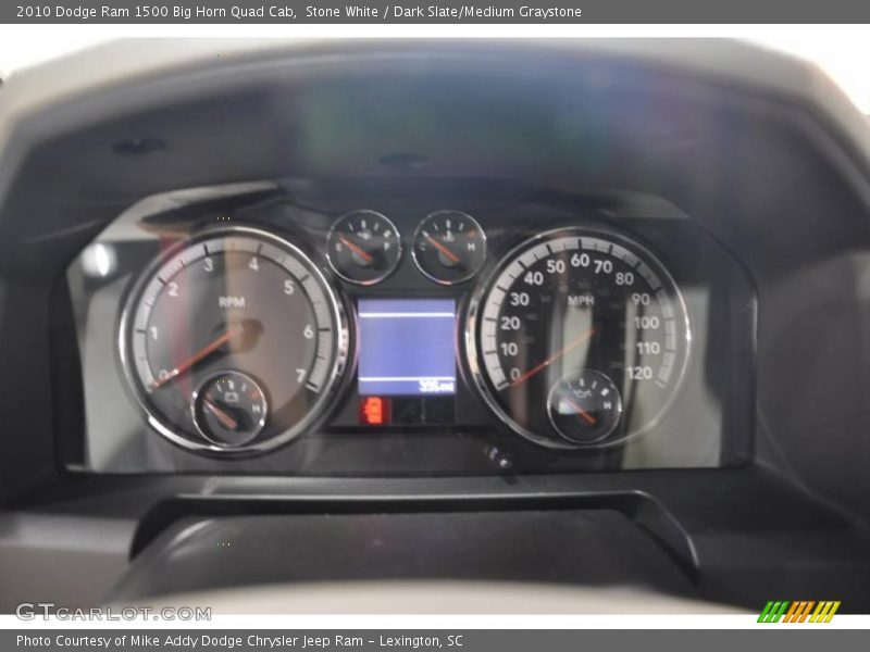 Stone White / Dark Slate/Medium Graystone 2010 Dodge Ram 1500 Big Horn Quad Cab
