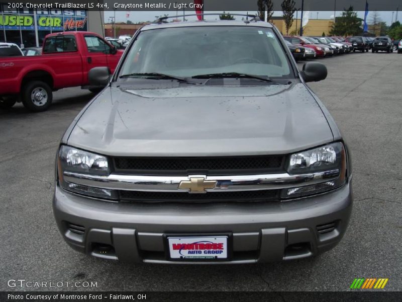 Graystone Metallic / Light Gray 2005 Chevrolet TrailBlazer LS 4x4