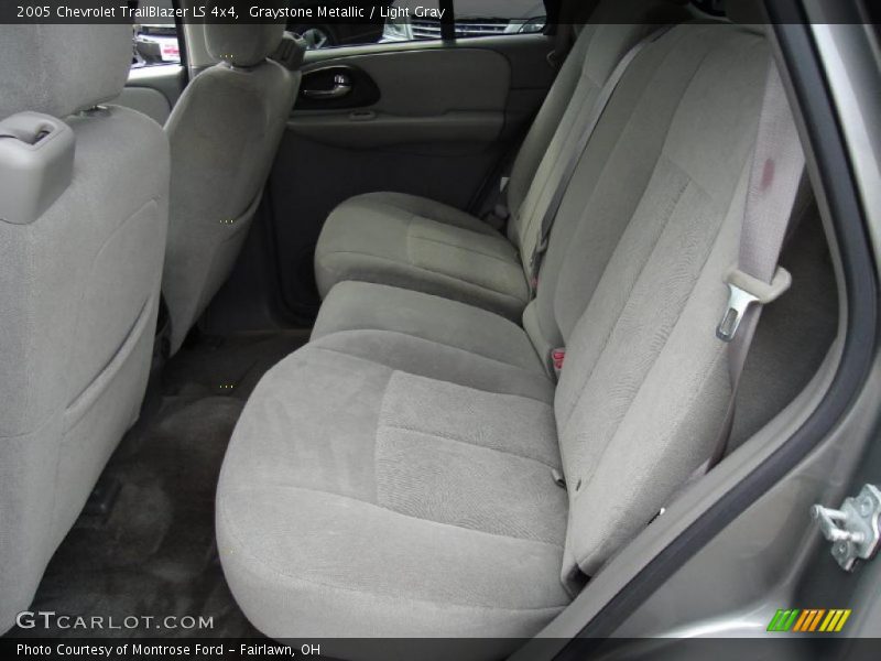 Graystone Metallic / Light Gray 2005 Chevrolet TrailBlazer LS 4x4
