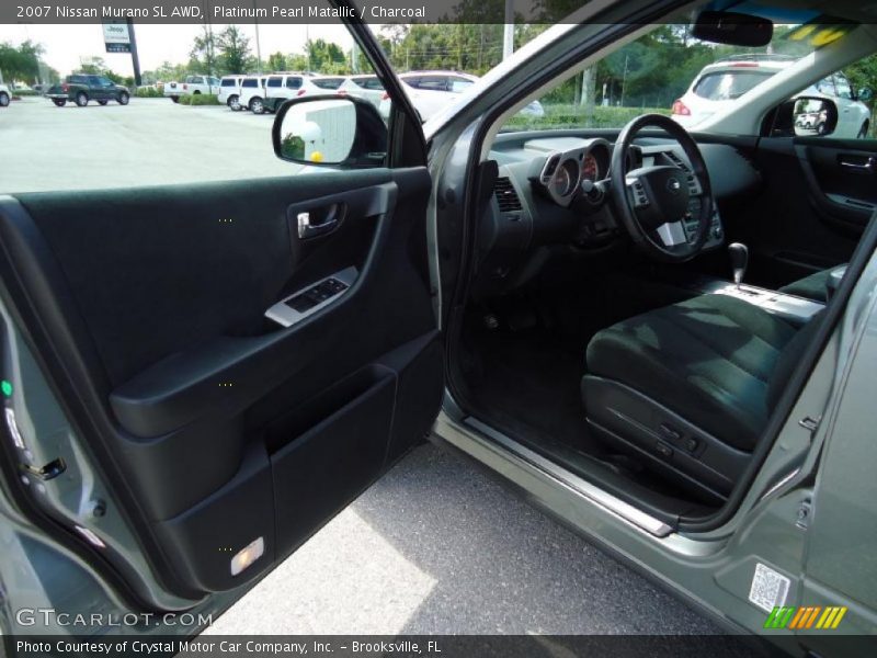 Platinum Pearl Matallic / Charcoal 2007 Nissan Murano SL AWD