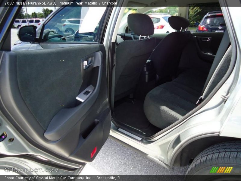 Platinum Pearl Matallic / Charcoal 2007 Nissan Murano SL AWD
