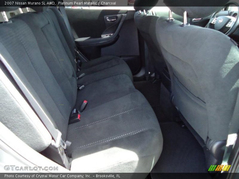 Platinum Pearl Matallic / Charcoal 2007 Nissan Murano SL AWD