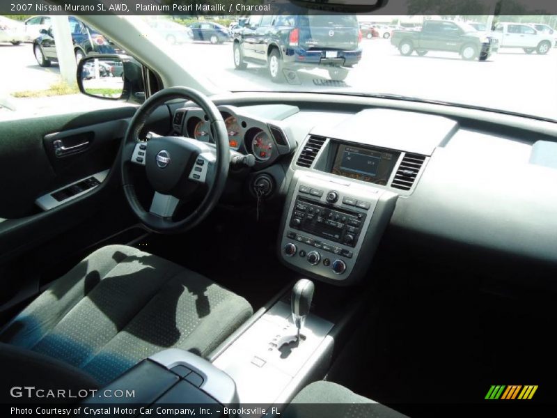 Platinum Pearl Matallic / Charcoal 2007 Nissan Murano SL AWD