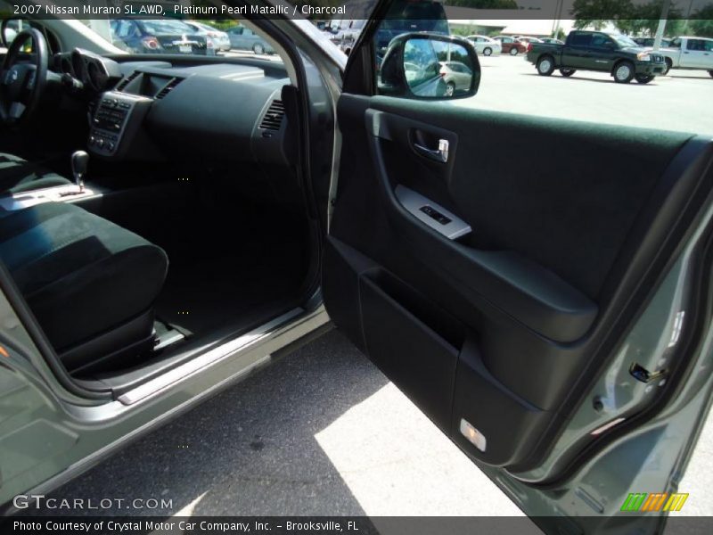 Platinum Pearl Matallic / Charcoal 2007 Nissan Murano SL AWD